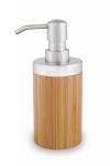 Дозатор для жидкого мыла бамбук+металл BONIA